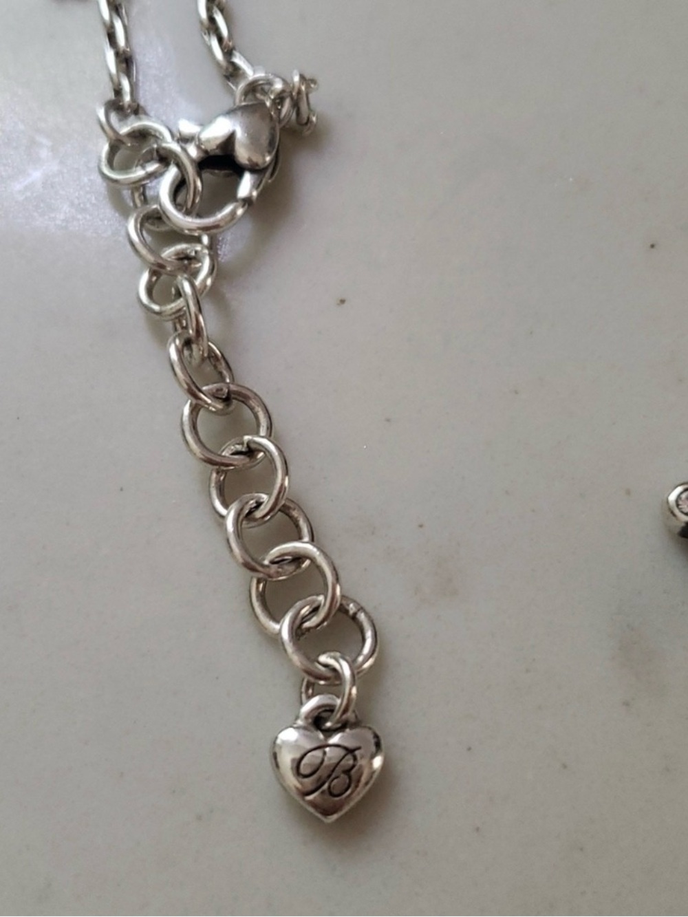 Brighton Silver Cross Pendant Necklace - Picture 2 of 4